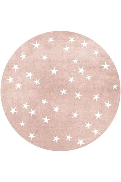 GENERAL Kids Rug, Modern Short Pile Star Design Rug for Children's Room with ...