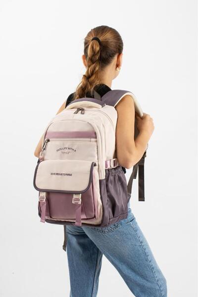 Baginn Σχολική τσάντα πλάτης Ventis Unisex για Γυμνάσιο και Λύκειο 43*30 εκ. ...