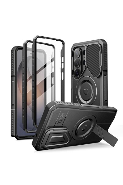 Tech-Protect Kevlar MagSafe 360 °   Husă cu suport pentru Samsung Galaxy S26 ...