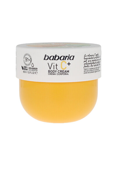 Babaria ΒΙΤΑΜΙΝΗ C+ κρέμα σώματος 100% βίγκαν 400 ml