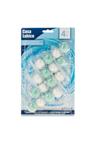 OEM Casa Labico Detergent pentru vasul de toaletă Winter Frost - 4 bucăți