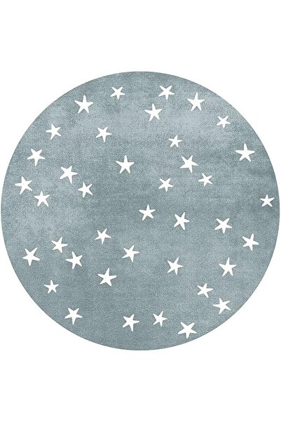 GENERAL Kids Rug, Modern Short Pile Star Design Rug for Children's Room with ...