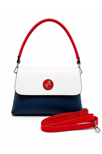 Miami Polo Club Miami Polo Club 5-Compartment Chain Hand Strap Detail Shoulde...