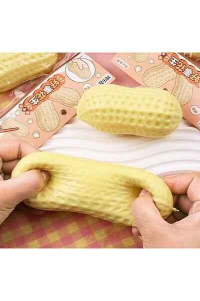 Pofika Butter Squishy Almond Yer Fıstığı,Yeni Seri Yer Fıstığı Sukuşi Yavaş Y...