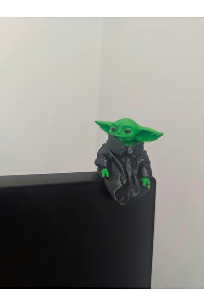 Baby Yoda 4lü Set Figür Monitör için Biblo 4 Adet Figür