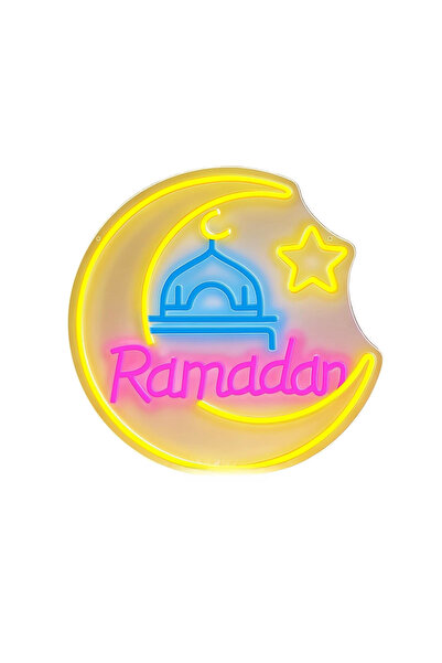 OtherMax Neon Ramadan Decoratiune de Perete LED Atmosferică Decorativă Colora...