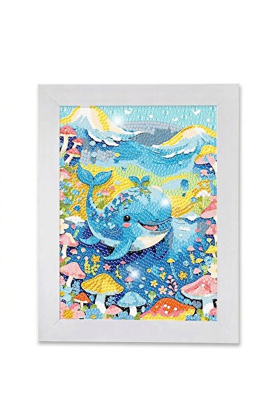 OtherMax Set Pictură Diamante Broderie 5D Creativ pentru Copii Animale 18x23 ...