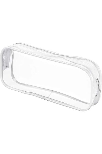 GENERAL Irina Transparent Pencil Case, Transparent Exam Pencil Case Waterproo...