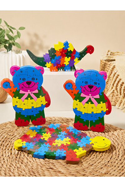 26 Parça Ahşap Puzzle