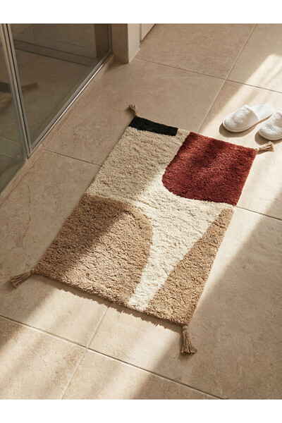 LC Waikiki I Block Embroidered Bath Mat 50X80 cm from Freezen Store