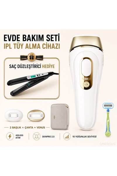 Braun IPL Silk·expert Pro 5, Evde Tüy Alma, Çanta, Venus Tıraş Makinesi, 2 Ba...