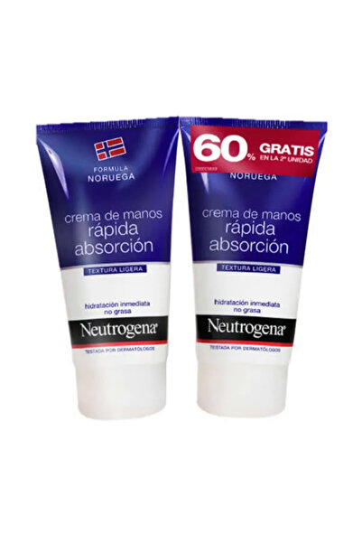Neutrogena Formulă cu absorbție rapidă pentru mâini 2x75ml
