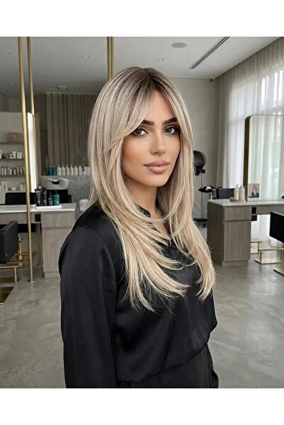 favorim peruk Katlı kesim ombreli A kalite vip peruk