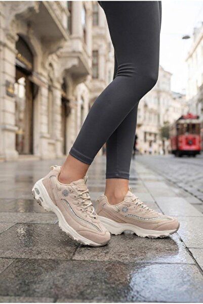 fort 07387 Rahat Kalın Taban Sneaker Kadın Ayakkabı