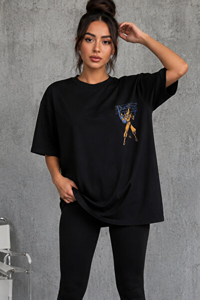 Trend Mixs Women's Printed Crew Neck Short Sleeve Comfortable Fit