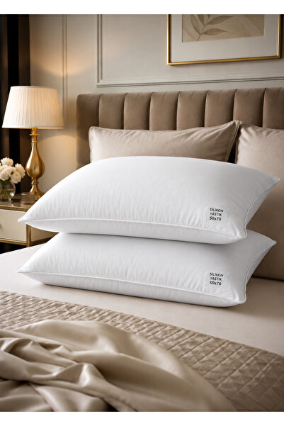 50 x 70 SİLİKON DOLGULU YASTIK 900 grm
