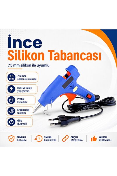 Genel Markalar KÜÇÜK İNCE SİLİKON TABANCASI ( 7.5mm)
