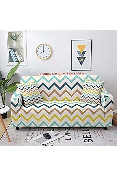 HOUSE OF QUIRK غطاء أريكة شامل لأريكة ثلاثية المقاعد من هاوس اوف كويرك، غطاء ...