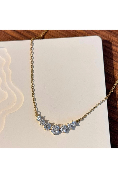 F&I FLORAL İSTANBUL Jewelled Elegant Necklace