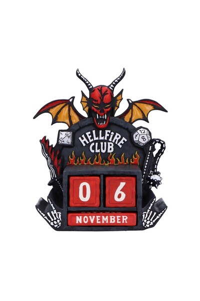 Nemesis Now : Stranger Things – Hellfire Club Perpetual Calendar (B7350C25)