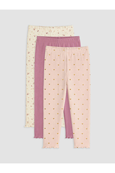 LC Waikiki Özmarka New Season Pink Baby Girl Sweatpants Set