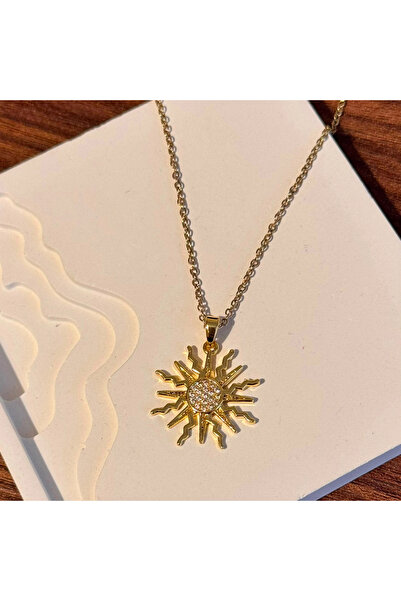 F&I FLORAL İSTANBUL Sun Stone Necklace