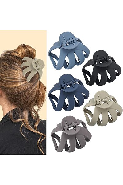 GENERAL Lolait 5 Octopus Hair Clips, Non-Slip Hair Clips for Long, Thick, and...