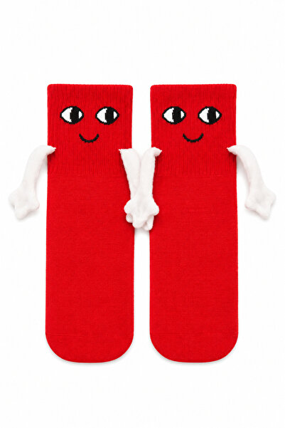 MERTİNWORLD SOCKS Mavi Çocuk Mıknatıslı Çorap