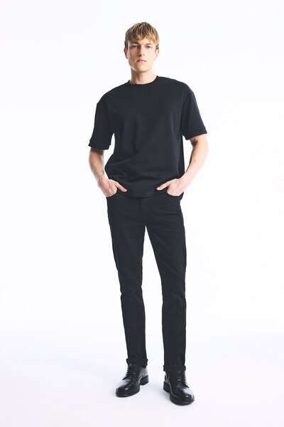 DeFacto Pedro Slim Fit Normal Waist Narrow Leg Jean Trousers S2711Az26Au
