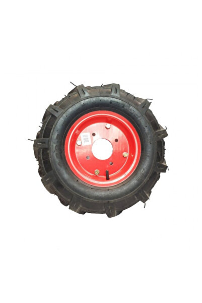 OEM Roata motocultor 400-8 flansa rosie MX283