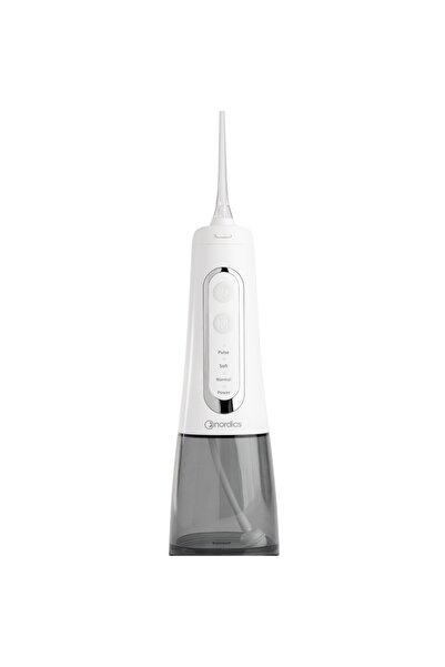 Nordics Irigatoare dentară Expert EA139W, 300 ml, 4 moduri, IPX7, USB-C, alb