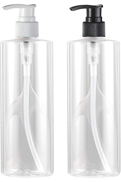 SYOSI Empty Plastic Lotion Pump Bottles Refillable Shampoo Body Wash Cream Sh...