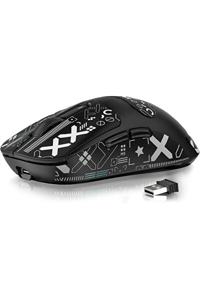GENERAL Lightweight X Gaming Mouse with Pixart Paw3395 Sensor, 2.4g Bluetooth...