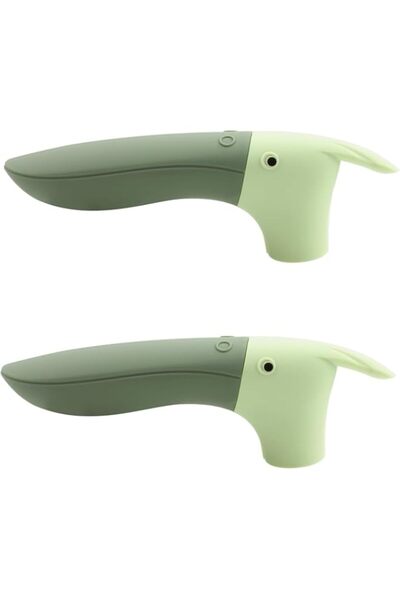 Generic Tazweeq 2 Pcs Silicone Door Handle Cover, Decor Cute Lever Handle Cov...