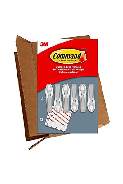 Generic Command 6 Cord Bundlers, 12 Strips, Each Bundler Holds Up To 2 Lbs, E...