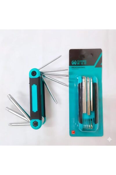 Generic 10Pcs Hex Key Set on Ring – Metric Allen Wrench Set with Key Holder R...