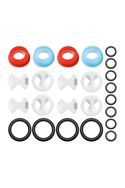 Generic 24 Pcs Tap Cartridge Replacement Kit for Mixer Taps with Ceramic Disc...