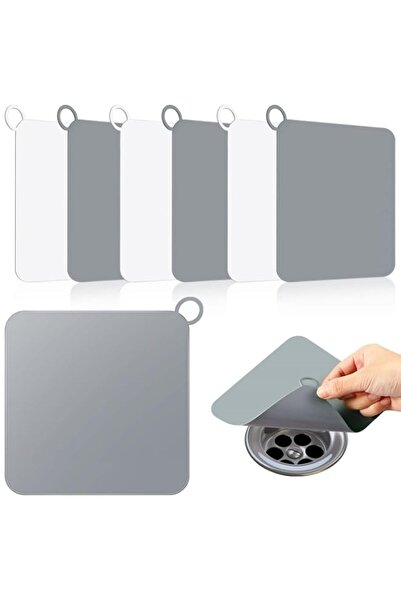 Generic Silicone Shower Drain Covers 6 Pack, Floor Sink Strainer, Hair Catche...