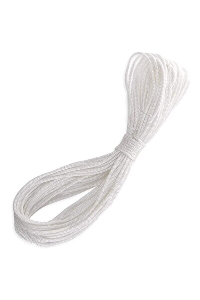Generic Heavy Duty Nylon Rope 33Ft - 10,000LB Braided White Towing Cord for T...
