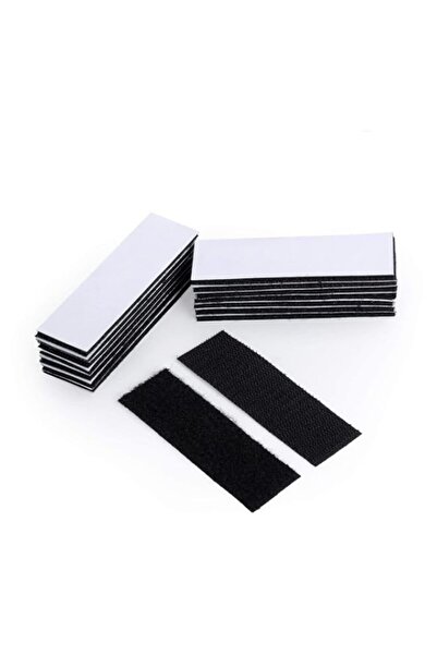 Generic Heavy Duty Mounting Tape Hook And Loop Strips 15 Pack, Double Sided R...