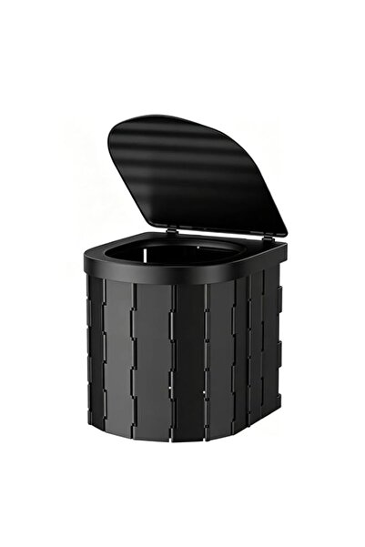 Generic VUCATIN Folding Camping Toilet, Portable Travel Toilet with Lid, Outd...