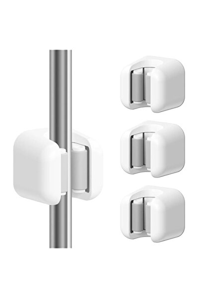 Generic X spring Broom Holder Wall Mount, 3 Pack Heavy Duty Self-Adhesive Gri...