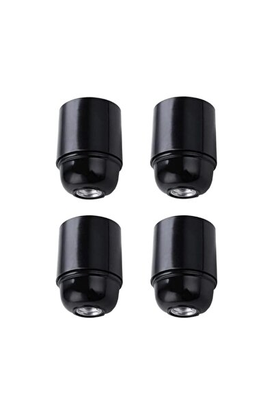 Generic WANGCL 4 Pcs Vintage E27 Lamp Holder, Medium Base Screw-In Socket, Bl...