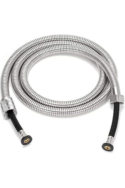 Generic Rubik Shower Hose, 2 Meter Shattaf Pipe for Toilet Handshower, Stainl...
