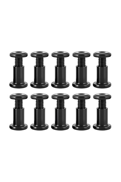 Generic Connector Bolts 10Pcs 304 Stainless Steel Hex Bolts Connecting Screws...