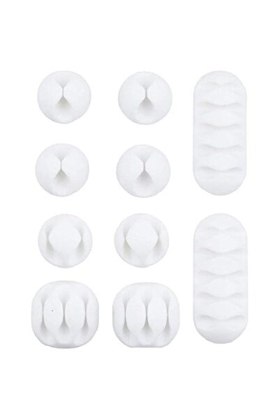 Generic Benting Cable Clips, 10 Pack Adhesive Cord Holders, Ideal Cords Manag...