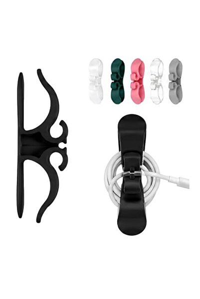 Generic 5PCS Universal Cord Organizer - Traceless PVC Cord Winder Cable Holde...