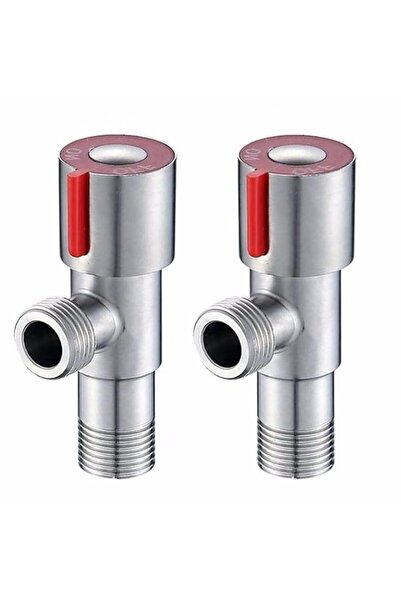 Generic Rubik Angle Valve, G1/2 Thread, SUS304 Stainless Steel Water Flow Con...