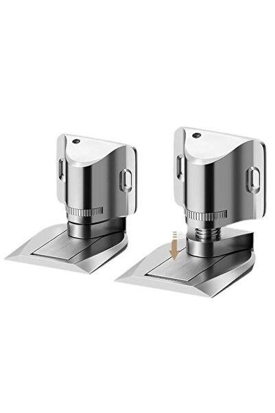 Generic Adjustable Magnetic Door Stopper, Invisible Floor Mounted Door Stop w...