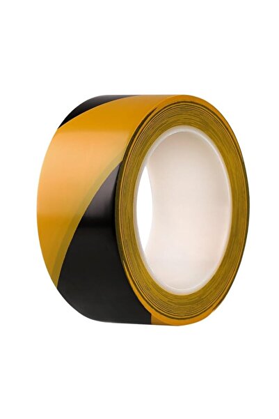 Generic skycabin Black&Yellow Hazard Marking Tape - High Visibility Warning S...